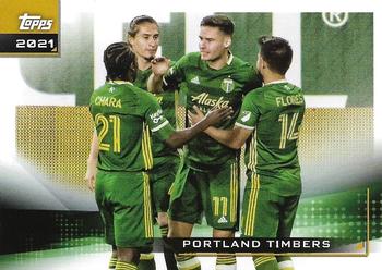 2021 Topps MLS #155 Portland Timbers Front