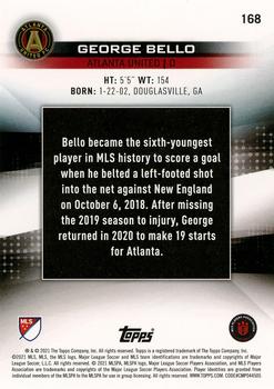 2021 Topps MLS #168 George Bello Back