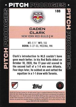 2021 Topps MLS #188 Caden Clark Back