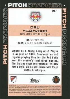 2021 Topps MLS #197 Dru Yearwood Back
