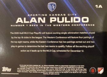 2020 Topps On-Demand Set 24: 2020 MLS Soccer Playoffs - Red #1A Alan Pulido Back