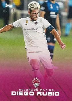 2020 Topps On-Demand Set 24: 2020 MLS Soccer Playoffs - Red #10A Diego Rubio Front