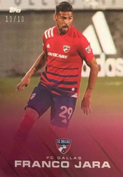 2020 Topps On-Demand Set 24: 2020 MLS Soccer Playoffs - Red #11A Franco Jara Front