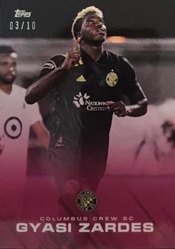 2020 Topps On-Demand Set 24: 2020 MLS Soccer Playoffs - Red #21A Gyasi Zardes Front
