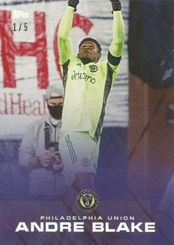 2020 Topps On-Demand Set 24: 2020 MLS Soccer Playoffs - Blue #17B Andre Blake Front