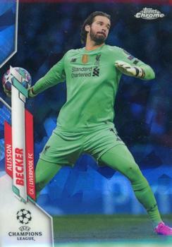 2019-20 Topps Chrome Sapphire Edition UEFA Champions League #14 Alisson Becker Front