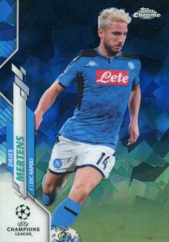 2019-20 Topps Chrome Sapphire Edition UEFA Champions League #24 Dries Mertens Front