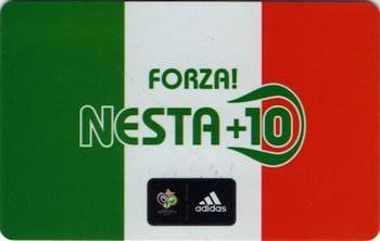 2006 Adidas World Cup #NNO Alessandro Nesta Back