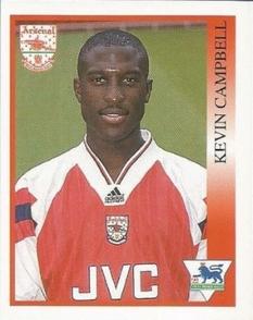 1993-94 Merlin's Premier League 94 Sticker Collection #17 Kevin Campbell Front