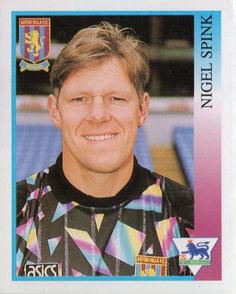 1993-94 Merlin's Premier League 94 Sticker Collection #26 Nigel Spink Front
