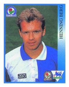 1993-94 Merlin's Premier League 94 Sticker Collection #46 Henning Berg Front
