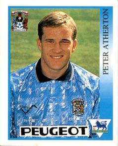 1993-94 Merlin's Premier League 94 Sticker Collection #82 Peter Atherton Front