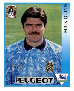 1993-94 Merlin's Premier League 94 Sticker Collection #91 Mick Quinn Front