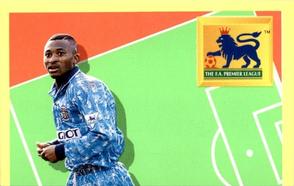 1993-94 Merlin's Premier League 94 Sticker Collection #96 Peter Ndlovu Front