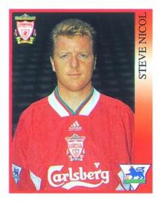 1993-94 Merlin's Premier League 94 Sticker Collection #160 Steve Nicol Front