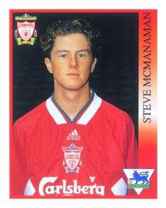 1993-94 Merlin's Premier League 94 Sticker Collection #163 Steve McManaman Front