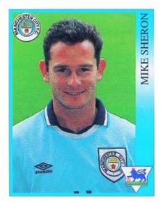 1993-94 Merlin's Premier League 94 Sticker Collection #187 Mike Sheron Front