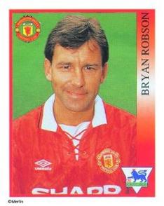 1993-94 Merlin's Premier League 94 Sticker Collection #200 Bryan Robson Front