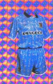 1993-94 Merlin's Premier League 94 Sticker Collection #244 Kit Front
