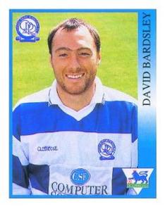 1993-94 Merlin's Premier League 94 Sticker Collection #322 David Bardsley Front