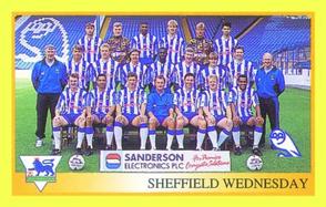 1993-94 Merlin's Premier League 94 Sticker Collection #374 Team Front