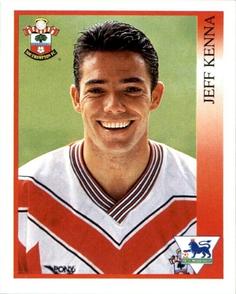 1993-94 Merlin's Premier League 94 Sticker Collection #382 Jeff Kenna Front