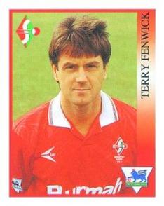 1993-94 Merlin's Premier League 94 Sticker Collection #401 Terry Fenwick Front