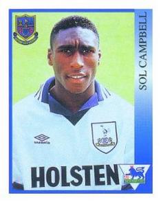 1993-94 Merlin's Premier League 94 Sticker Collection #423 Sol Campbell Front