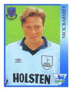 1993-94 Merlin's Premier League 94 Sticker Collection #429 Nick Barmby Front