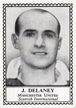 1948-49 Barratt & Co. Famous Footballers #NNO Jimmy Delaney Front