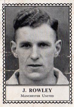 1948-49 Barratt & Co. Famous Footballers #NNO Jack Rowley Front