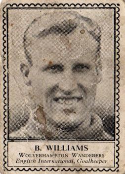 1948-49 Barratt & Co. Famous Footballers #NNO Bert Williams Front