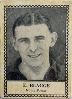 1947-48 Barratt & Co. Famous Footballers #NNO Ted Blagg Front