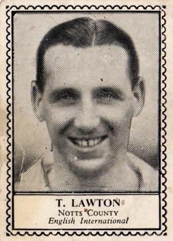1949-50 Barratt & Co. Famous Footballers #NNO Tommy Lawton Front