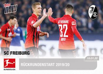 2019-20 Topps Now Bundesliga German #87 SC Freiburg Front