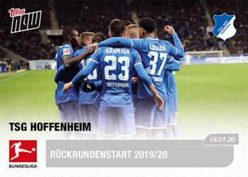 2019-20 Topps Now Bundesliga German #88 TSG 1899 Hoffenheim Front
