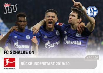 2019-20 Topps Now Bundesliga German #96 FC Schalke 04 Front
