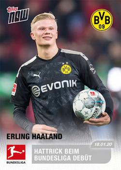 2019-20 Topps Now Bundesliga German #99 Erling Haaland Front