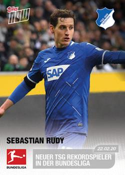 2019-20 Topps Now Bundesliga German #128 Sebastian Rudy Front