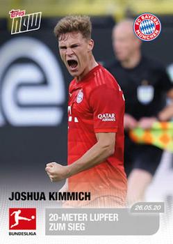 2019-20 Topps Now Bundesliga German #157 Joshua Kimmich Front