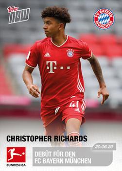 2019-20 Topps Now Bundesliga German #189 Christopher Richards Front