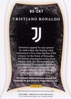 2020 Panini Immaculate Collection - Boot Signatures Sapphire #BS-CR7 Cristiano Ronaldo Back