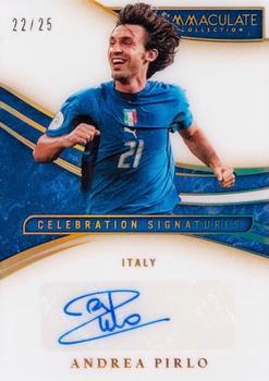 2020 Panini Immaculate Collection - Celebration Signatures #CS-AP Andrea Pirlo Front