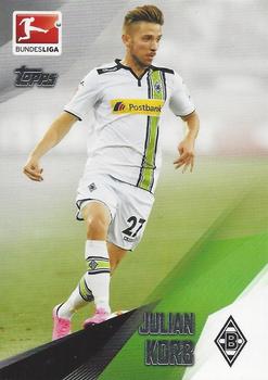 2015-16 Topps Chrome Bundesliga #149 Julian Korb Front
