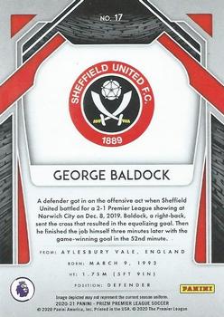 2020-21 Panini Prizm Premier League #17 George Baldock Back