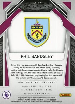2020-21 Panini Prizm Premier League #57 Phil Bardsley Back
