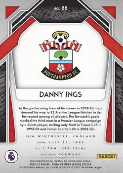 2020-21 Panini Prizm Premier League #88 Danny Ings Back