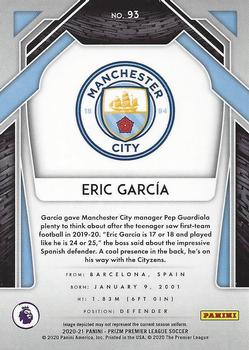 2020-21 Panini Prizm Premier League #93 Eric Garcia Back
