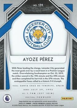 2020-21 Panini Prizm Premier League #134 Ayoze Perez Back