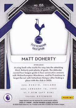 2020-21 Panini Prizm Premier League #155 Matt Doherty Back